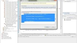 RENAME JAVA CLASS ECLIPSE SHORT CUT DEMO