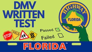 NEW FLORIDA DMV WRITTEN TEST 2020