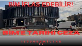 BİM ZİNCİR MARKETE  TARİHÎ CEZA BİM YETKİLİLERİ NEDEN EVRAKLARI SİLMEK İSTEDİ? #HABER #SAVAS #HAKEM