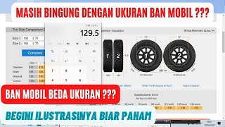 Efek Ban Mobil Beda Ukuran ??? | Perhatikan Ilustrasi Ini !!!