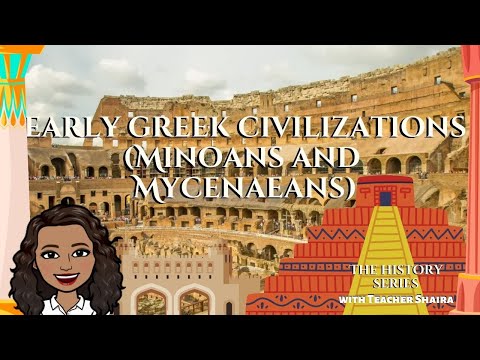 What is the difference between Minoans and Mycenaeans?