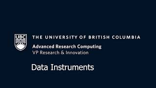 REDCap - Data Instruments