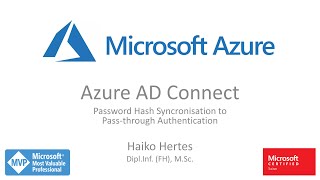 Microsoft Azure ☁️ Azure Active Directory - Von Password-Hash-Sync zur Pass-through Authentication