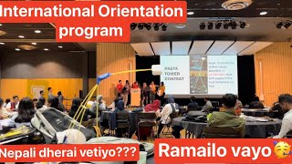 Orientation program at the University of Idaho
