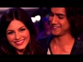 Victorious~Tori and Beck kiss