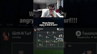 Wayne Rooney Angry At Girth N Turf🤣 #rooney #funnyvideos #funny #funnyclips #viral #shorts #fyp