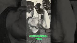 shoulder workout Arnold Schwarzenegger