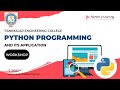 Day 1/3 - Workshop on Python Programming and its Application with Panimalar Engineering College