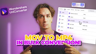 How to batch convert  convert mov to mp4 2025 | Uniconverter 16