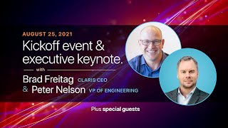 Claris Engage Beyond 2021: Kickoff event \u0026 executive keynote.