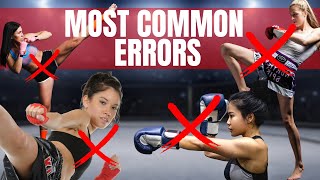 5 Common Mistakes Females Make When Punching/Kicking