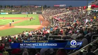 Netting Will Be Expanded at Isotopes Park