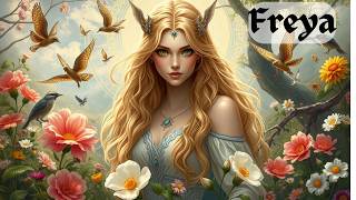 Freya  The Goddess of Love, Magic, and Warriors | Norse Mythology #freya #freya goddess  #mythology