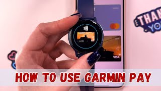 How to Use Garmin Pay on Vivoactive 5 Smartwatch