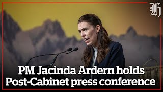 PM Jacinda Ardern holds Post-Cabinet press conference. | nzherald.co.nz