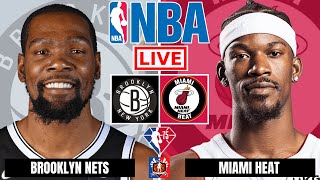 Brooklyn Nets Vs Miami Heat | NBA Live Play by Play Scoreboard Streaming Today 2022