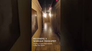 Becoming a Massage Therapist! Touring LJIC Des Moines