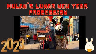 Mulan's Lunar New Year Procession - 2023 at DCA 4K