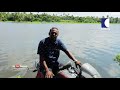 കായൽ കടക്കാൻ വാട്ടർ ബൈക്കുമായി യുവാവ് young man builds water bike out of scrap kottayam kerala