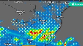 ALERTA DE CALOR E MAIS TEMPORAIS NO FINAL DE SEMANA 14 A 16 FEVEREIRO 2025