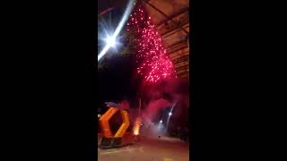 인천문학경기장 SK vs 두산 SK승리의 불꽃놀이(Fireworks)