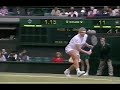Steffi Graf vs. Martina Hingis Wimbledon 1996 R4