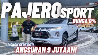 Serius Diskon apa Hampir 100 Juta⁉️Review Mitsubishi Pajero Sport Dakar 2.4 Diesel Terbaru 2024