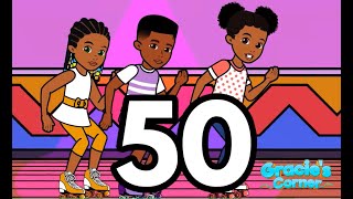 The Counting Song | Count to 50 | Gracie’s Corner | Kids Songs + Nursery Rhymes