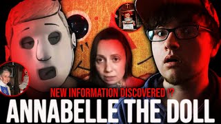 Reacting to NEW INFORMATION DISCOVERED about The 'Haunted' Annabelle Doll by Side Eye Guy