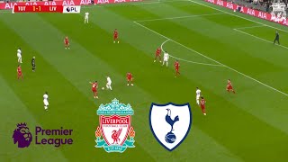 Liverpool vs Tottenham | English Premier League 2023/24 | Efootball Pes 21 Gameplay