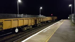 GBRf 66745 departs from Ore with Hastings to Hoo Junction engineers train 03/12/2016