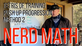 Tetris of Training - Pushup progression Method 2 - Nerd Math for Skills