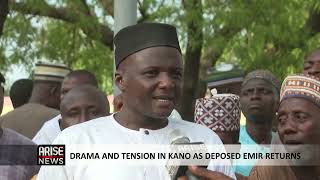 The Morning Show: Drama and Tension in Kano as Deposed Emir Returns