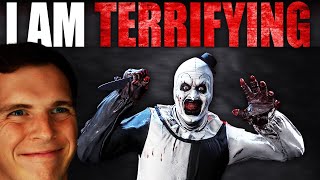 Scaring the S#%\u0026 Out of Warzone Children With The Terrifier Skin