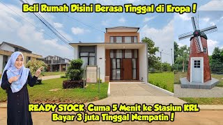 BAYAR 3 JUTA LANGSUNG NEMPATIN RUMAH READY STOCK NEMPEL BSD CITY. REVIEW SERPONG GARDEN VILLAGE.