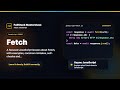 Fetch Explained | FullStack Masterclass JavaScript Course