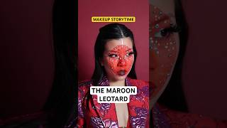 How a maroon leotard became my most prized possession | MAKEUP STORYTIME #shorts