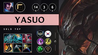 Yasuo Top vs Jayce: Legendary - KR Challenger Patch 25.S1.2