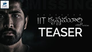 IIT Krishnamurthy Movie Teaser | Prudhvi Dandamudi, Maira Doshi - FilmyTalkies