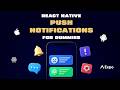 React Native Push Notifications for Dummies || React Native and Expo Projects || Beginner 2025