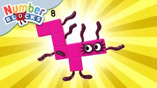@Numberblocks- Octoblock's Transformations | Learn to Count