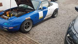 Volvo powered mx5 - Walk around