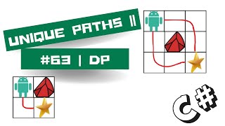 Unique Paths 2 | Dynamic Programming | Leetcode 63 | C#