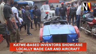 Katwe-Based Inventors Showcase Locally Made Car and Aircraft