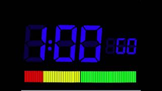 60 Seconds Bar Countdown Blue