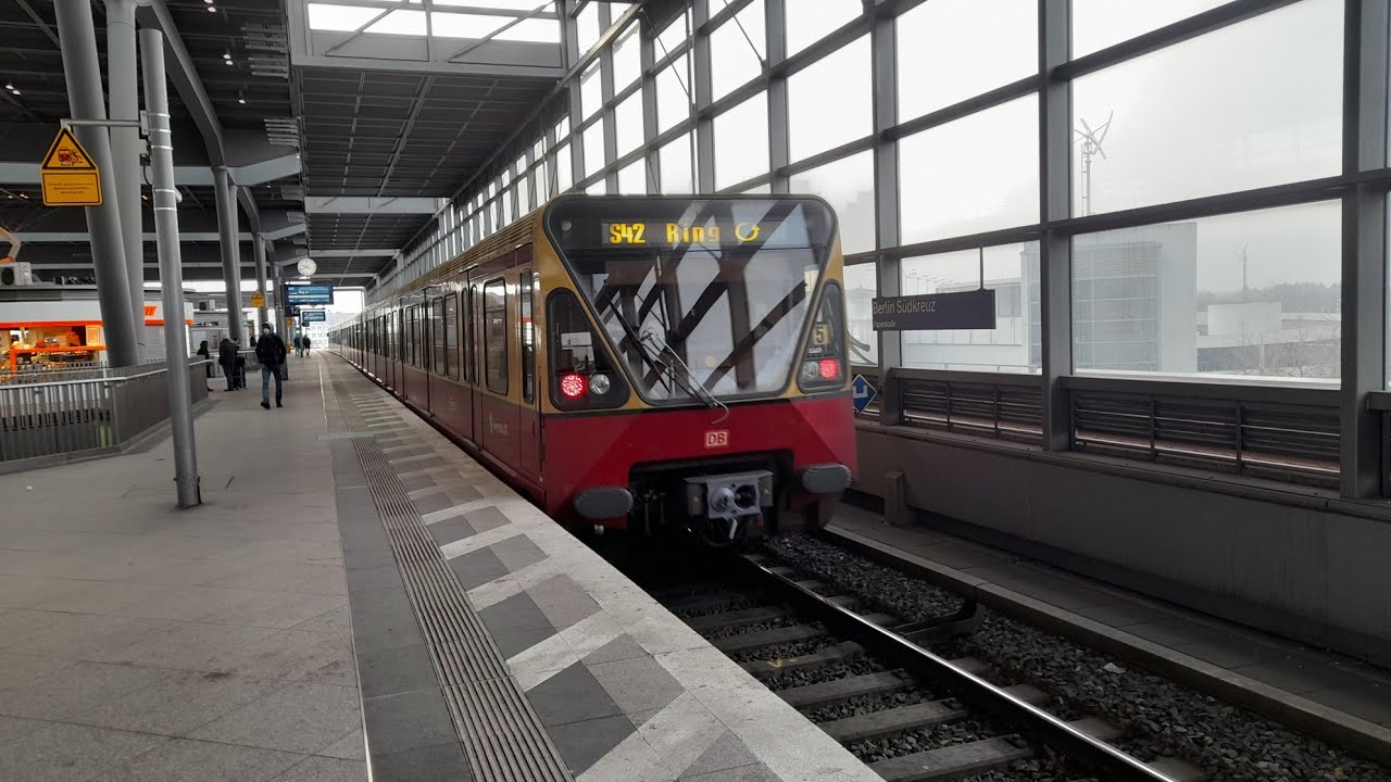 S-Bahn Berlin Mitfahrt Von Westkreuz Bis Südkreuz In Der BR 480 Auf Der ...