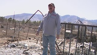 Tunnel Fire aftermath seen by residents returning to their homes