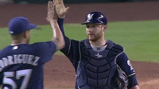 MIL@ARI: K-Rod retires Montero to record the save