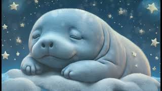 Baby Manatee Lullaby🌙 Serene Piano Music for Peaceful Sleep ✨NO ADS✨