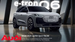 Audi Q6 E-Tron 2024-2025 - New Model First Look-#carbizzy